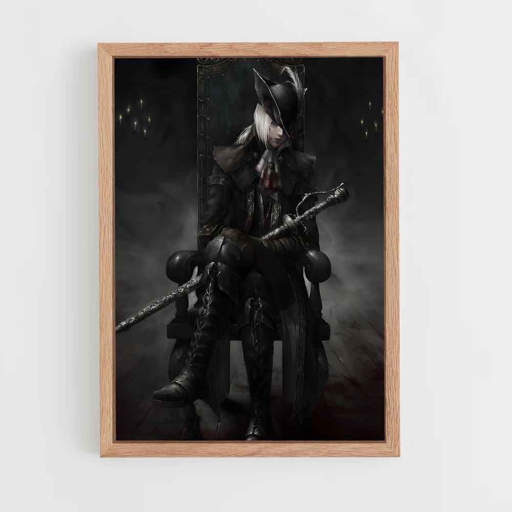 Poster Le Souverain Épéiste – affiche Bloodborne (vue 4)